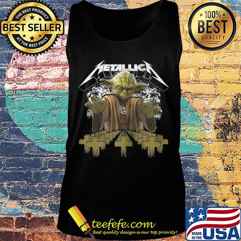 Star wars master yoda metallica jesus cross s Tank top Star wars master yoda metallica jesus cross s Tank top