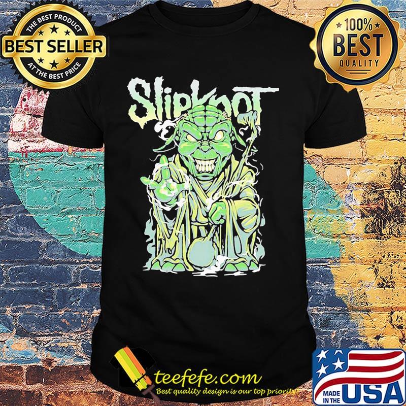 Star wars master yoda slipknot shirt