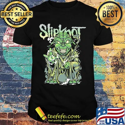Star wars master yoda slipknot shirt