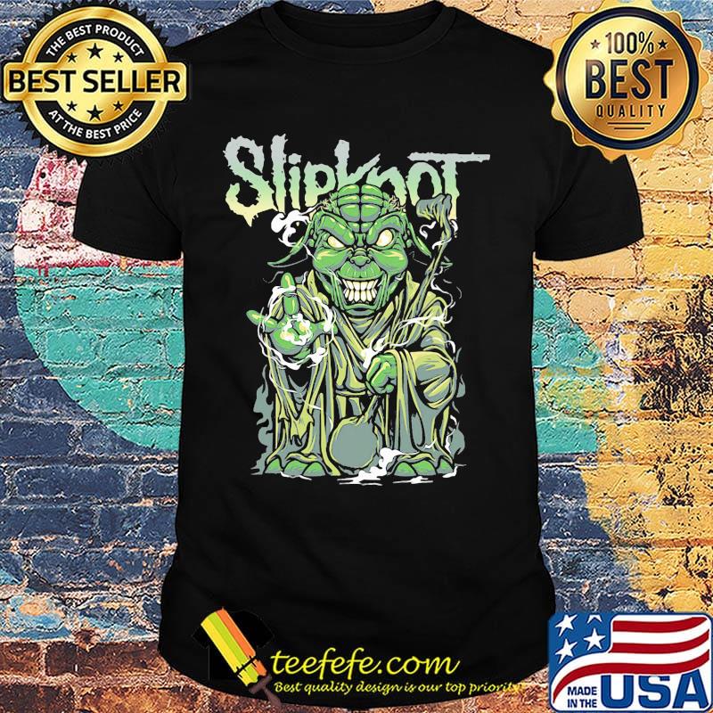 Star wars master yoda slipknot shirt