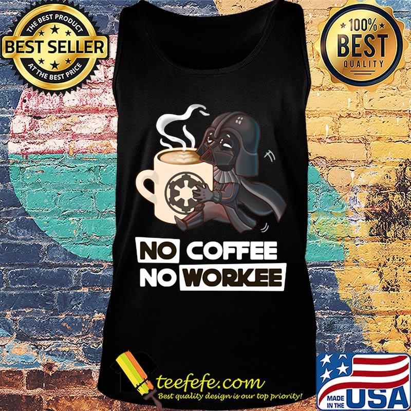 Star Wars No coffee No workee s Tank top Star Wars No coffee No workee s Tank top