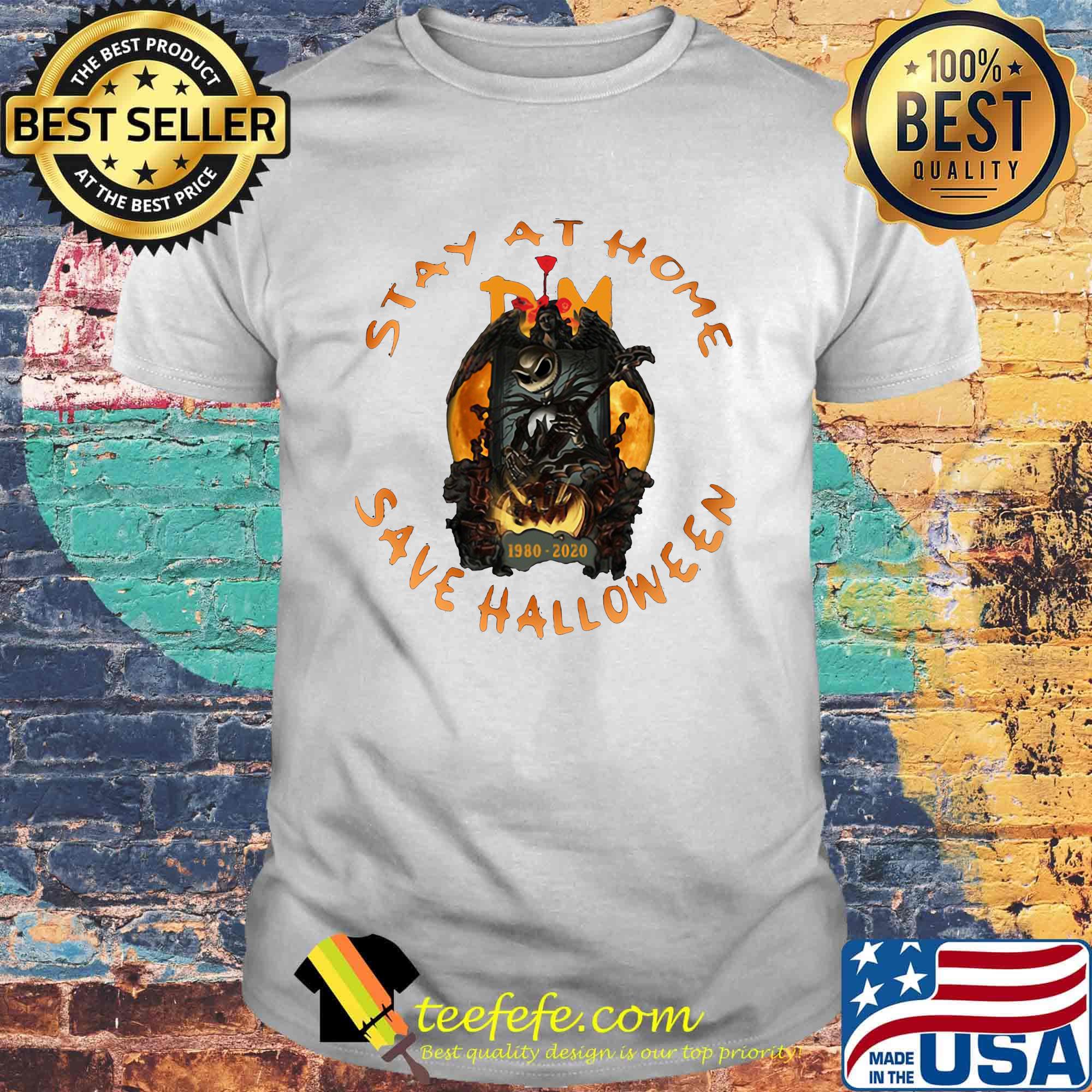 Stay at home save halloween 1980 2020 shirt Stay at home save halloween 1980 2020 shirt