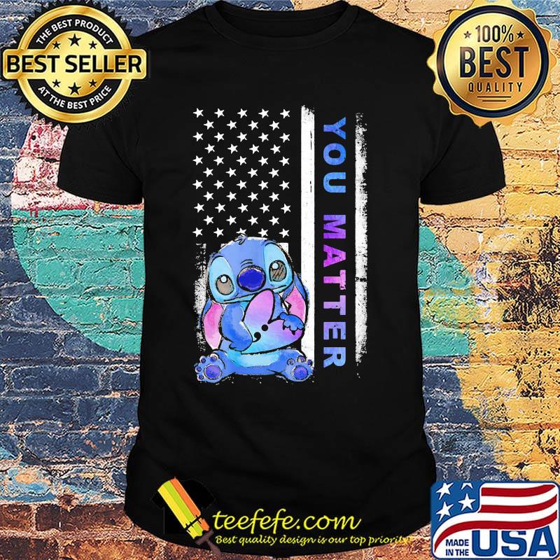 Stich you matter American flag shirt