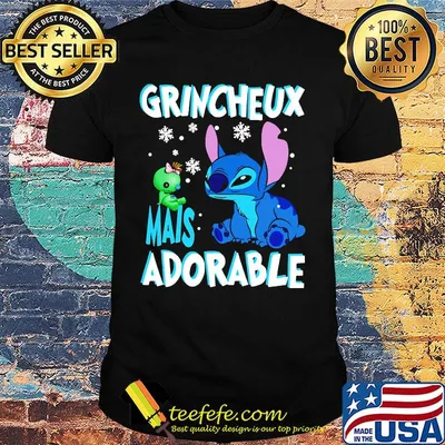 Stitch and scrump grincheux mais adorable shirt