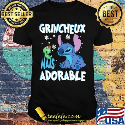 Stitch and scrump grincheux mais adorable shirt