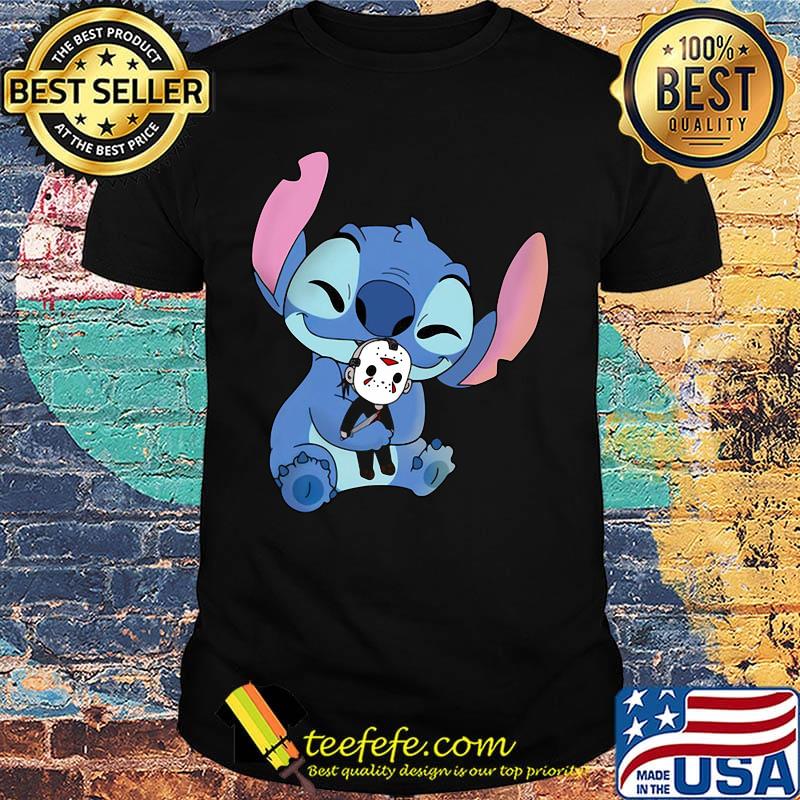 Stitch hug halloween michael myers shirt