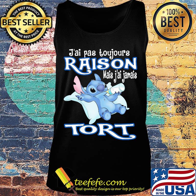 Stitch j'ai pas toujours raison mais j'ai jamais tort s Tank top Stitch j'ai pas toujours raison mais j'ai jamais tort s Tank top