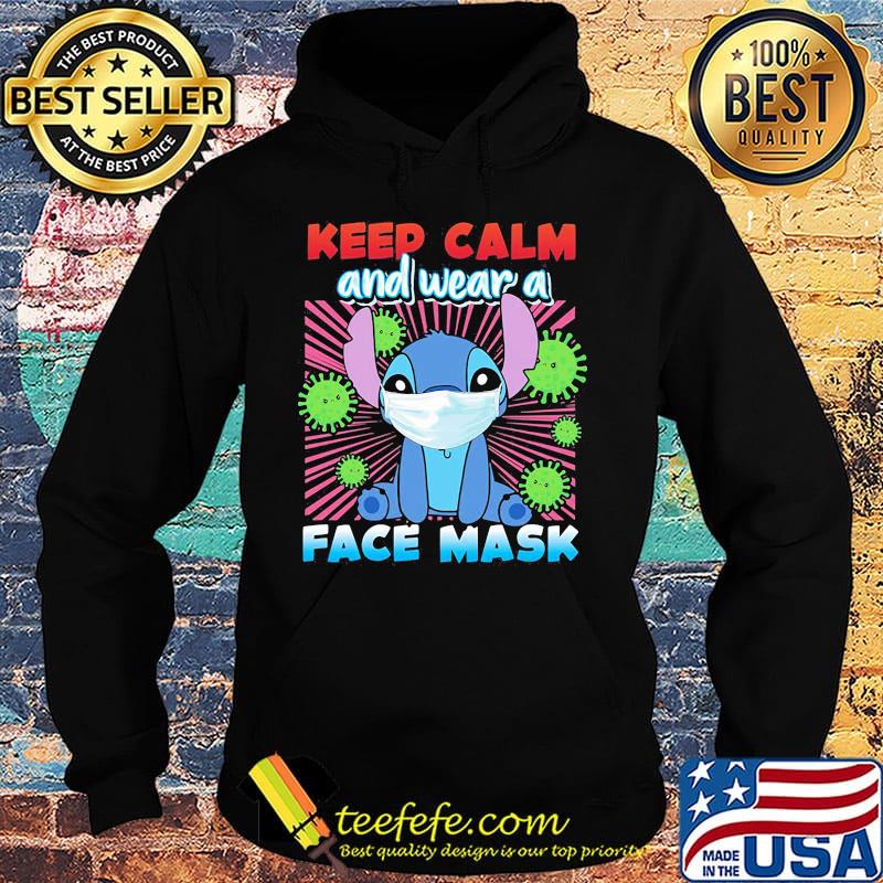 Stitch keep calm and wear a face mask covid-19 s Hoodie Stitch keep calm and wear a face mask covid-19 s Hoodie