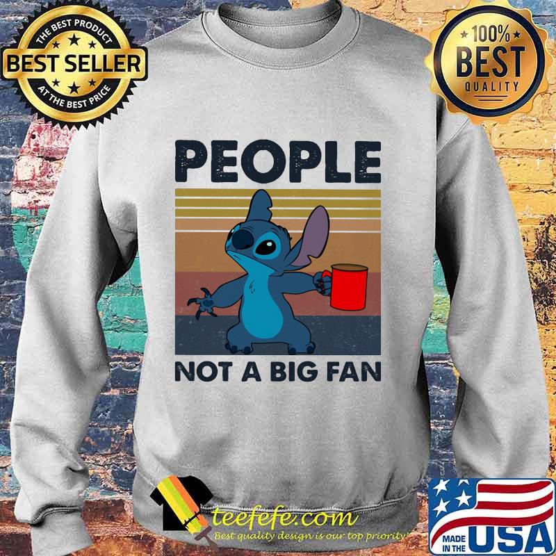 Stitch people not a big fan vintage retro s Sweater Stitch people not a big fan vintage retro s Sweater