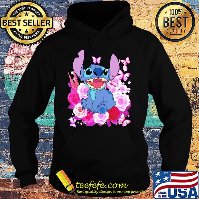Stitch roses and butterflies s Hoodie Stitch roses and butterflies s Hoodie
