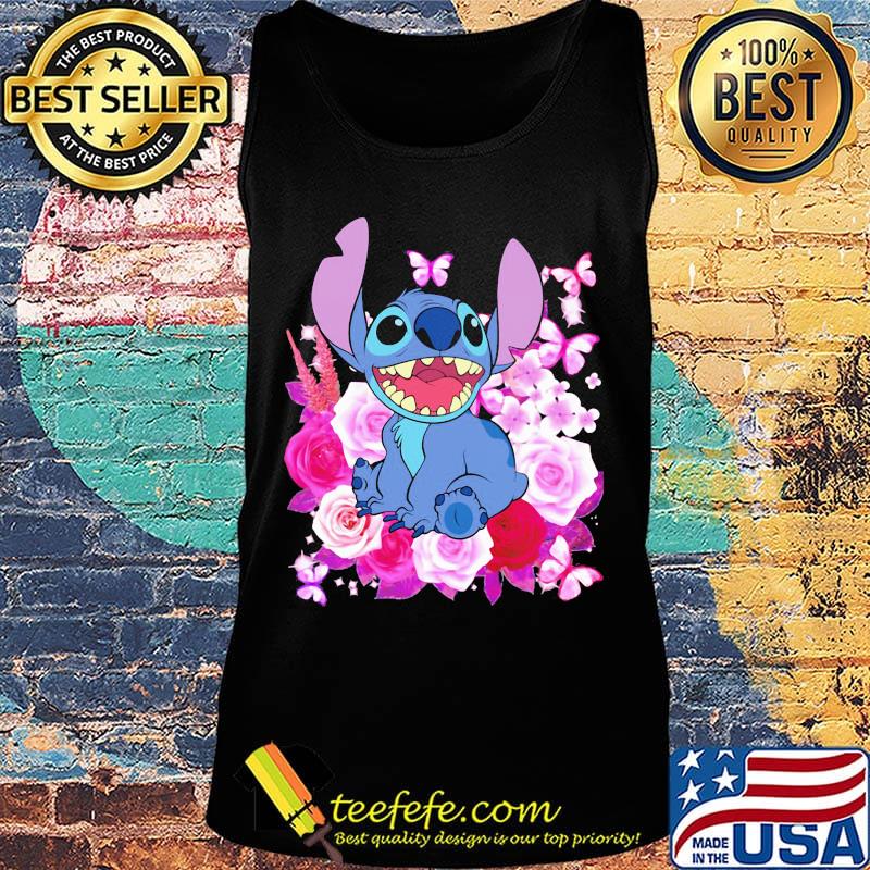 Stitch roses and butterflies s Tank top Stitch roses and butterflies s Tank top