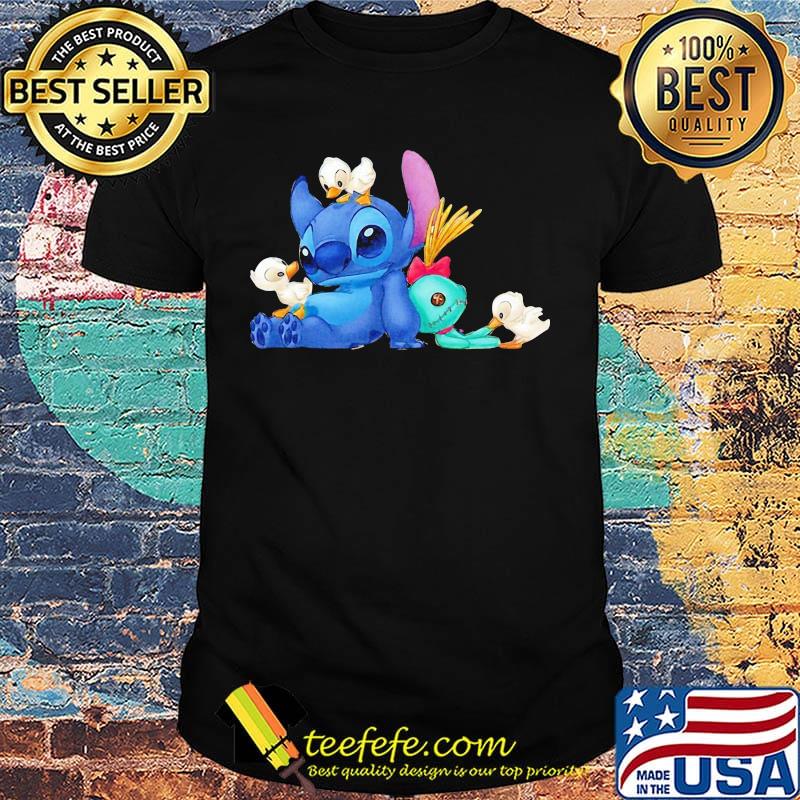 Stitch scrump and ducks shirt