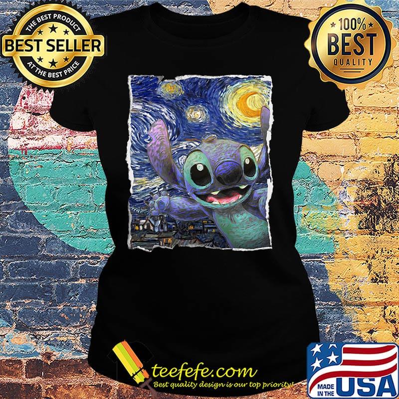 Stitch starry night van gogh s Ladies tee Stitch starry night van gogh s Ladies tee