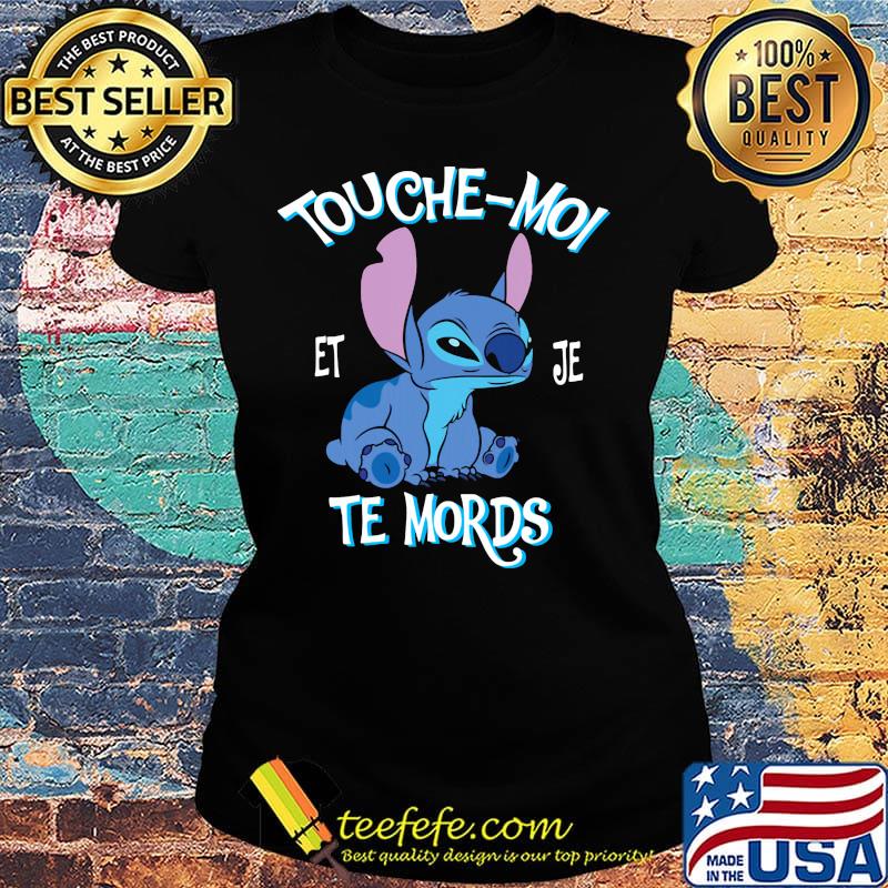 Stitch touche-moi et je te mords s Ladies tee Stitch touche-moi et je te mords s Ladies tee