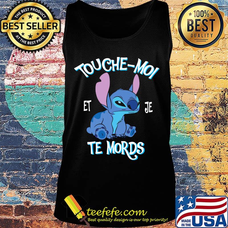Stitch touche-moi et je te mords s Tank top Stitch touche-moi et je te mords s Tank top