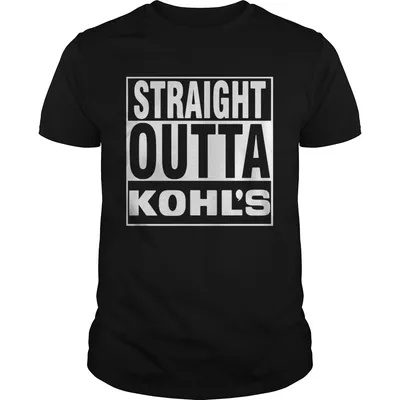 Straight outta kohls shirt
