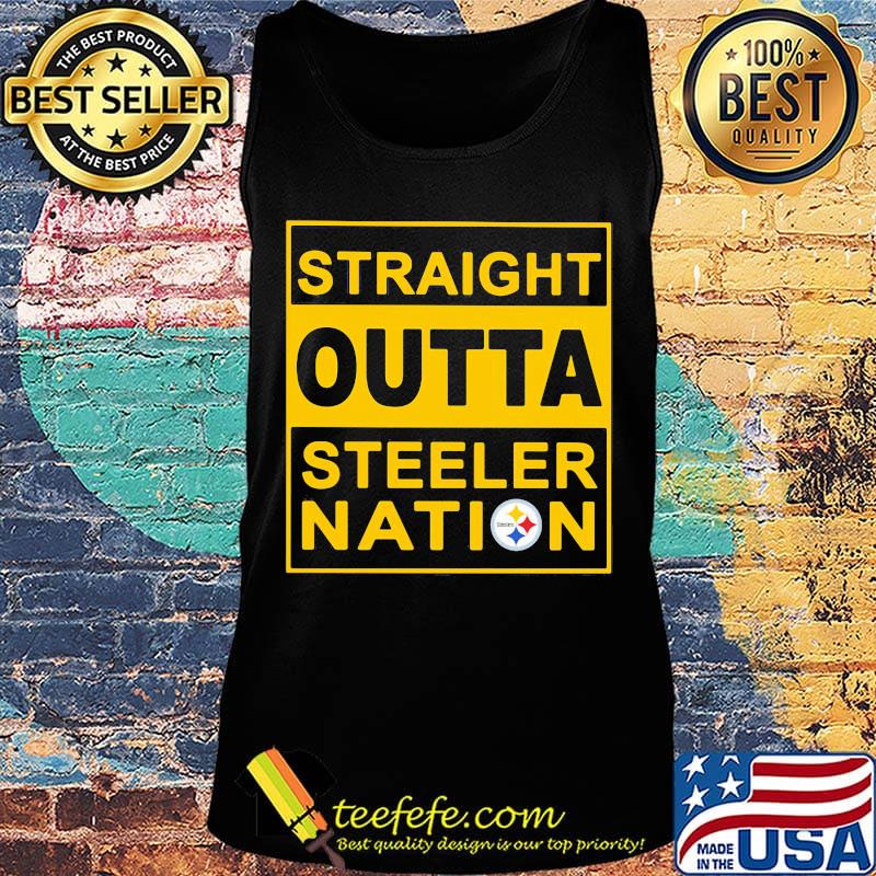 Straight outta steeler nation s Tank top Straight outta steeler nation s Tank top