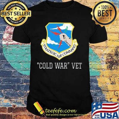 Strategic air command cold war vet shirt