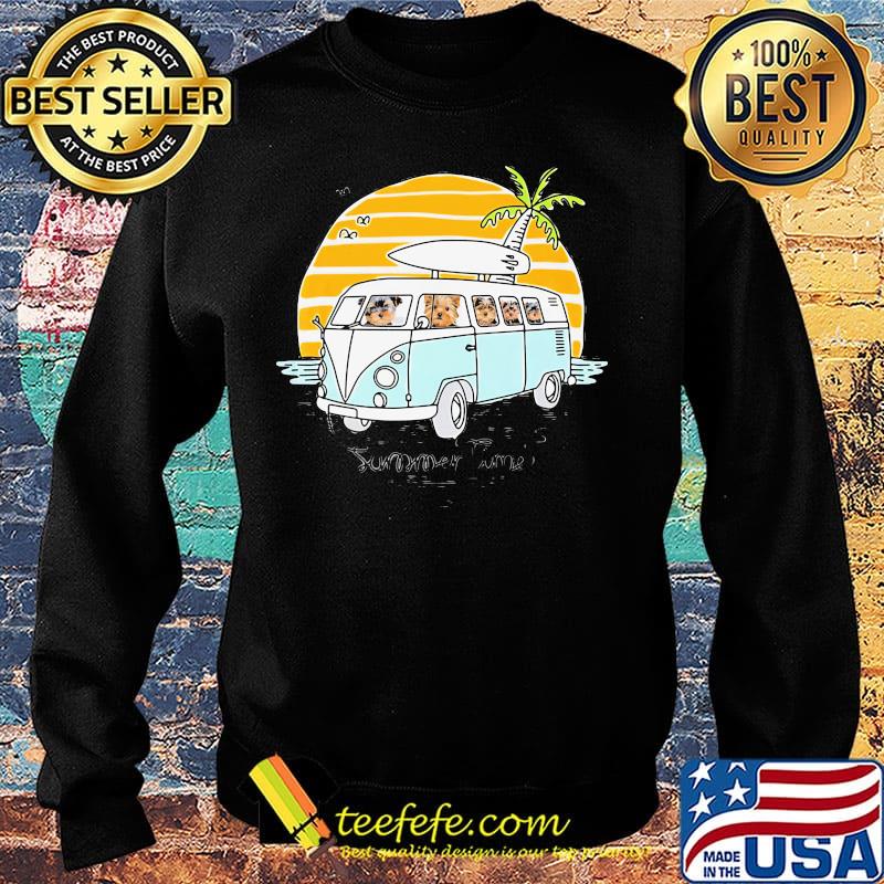 Summer Time Passenger car Sun Dog Shirt Sweater Summer Time Passenger car Sun Dog Shirt Sweater
