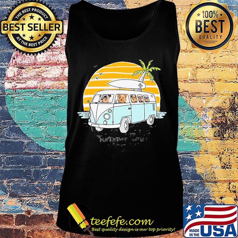 Summer Time Passenger car Sun Dog Shirt Tank top Summer Time Passenger car Sun Dog Shirt Tank top