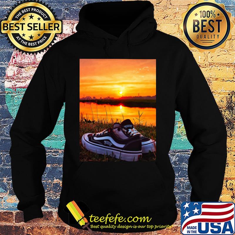 Sunset sport shoes picture s Hoodie Sunset sport shoes picture s Hoodie