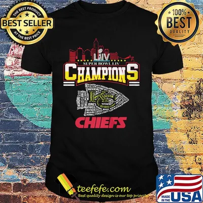 Super liv bowl champios kansas city chiefs football team shirt