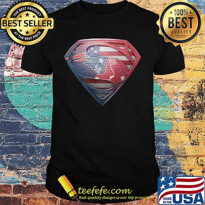 Superman new england patriots and boston red sox american flag independence day shirt