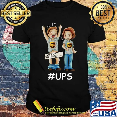 Supernatural dean winchester oh my ups shirt