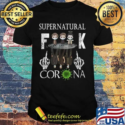 Supernatural mask fuck coronavirus shirt