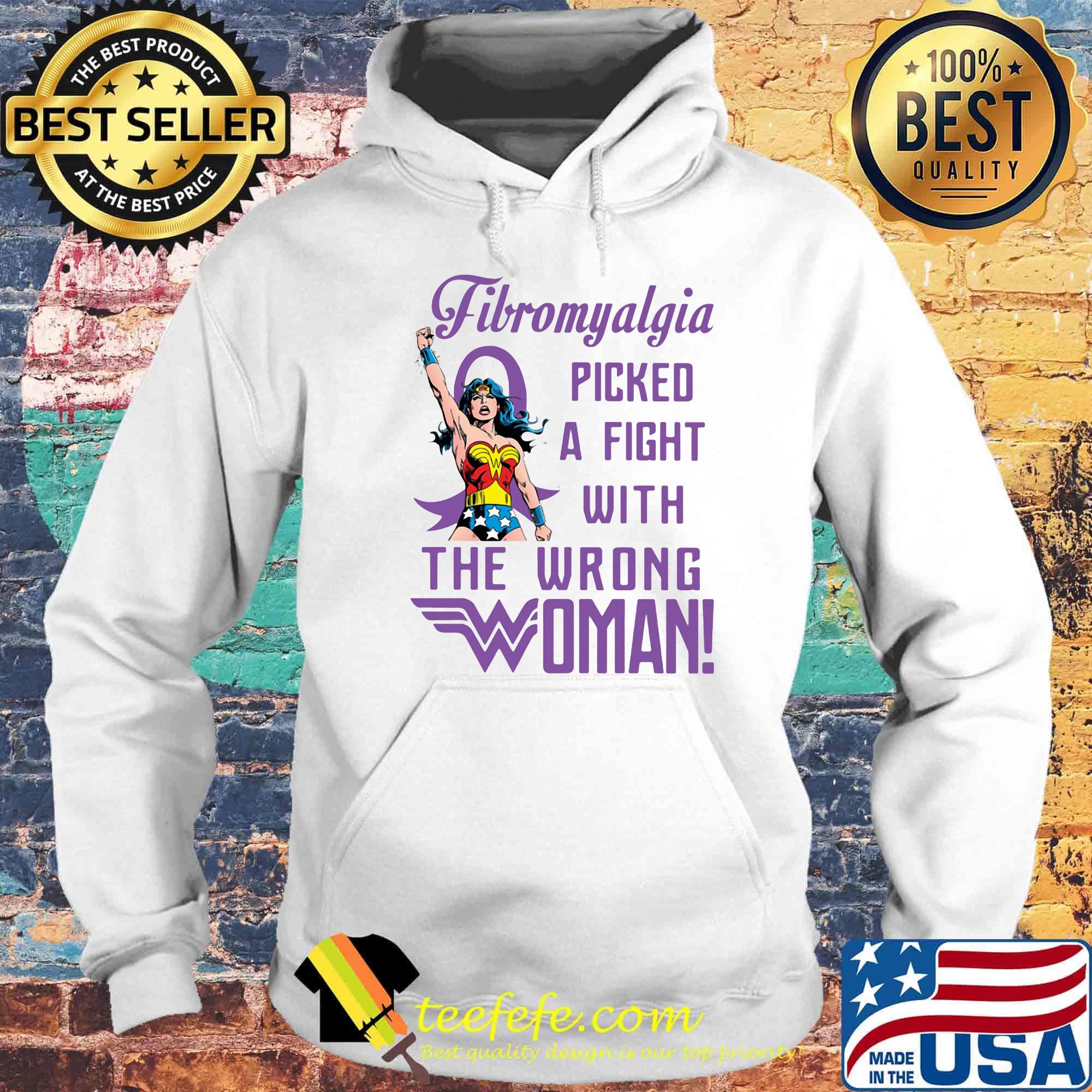 Superwoman fibromyalgia picked a fight with the wrong woman s Hoodie Superwoman fibromyalgia picked a fight with the wrong woman s Hoodie