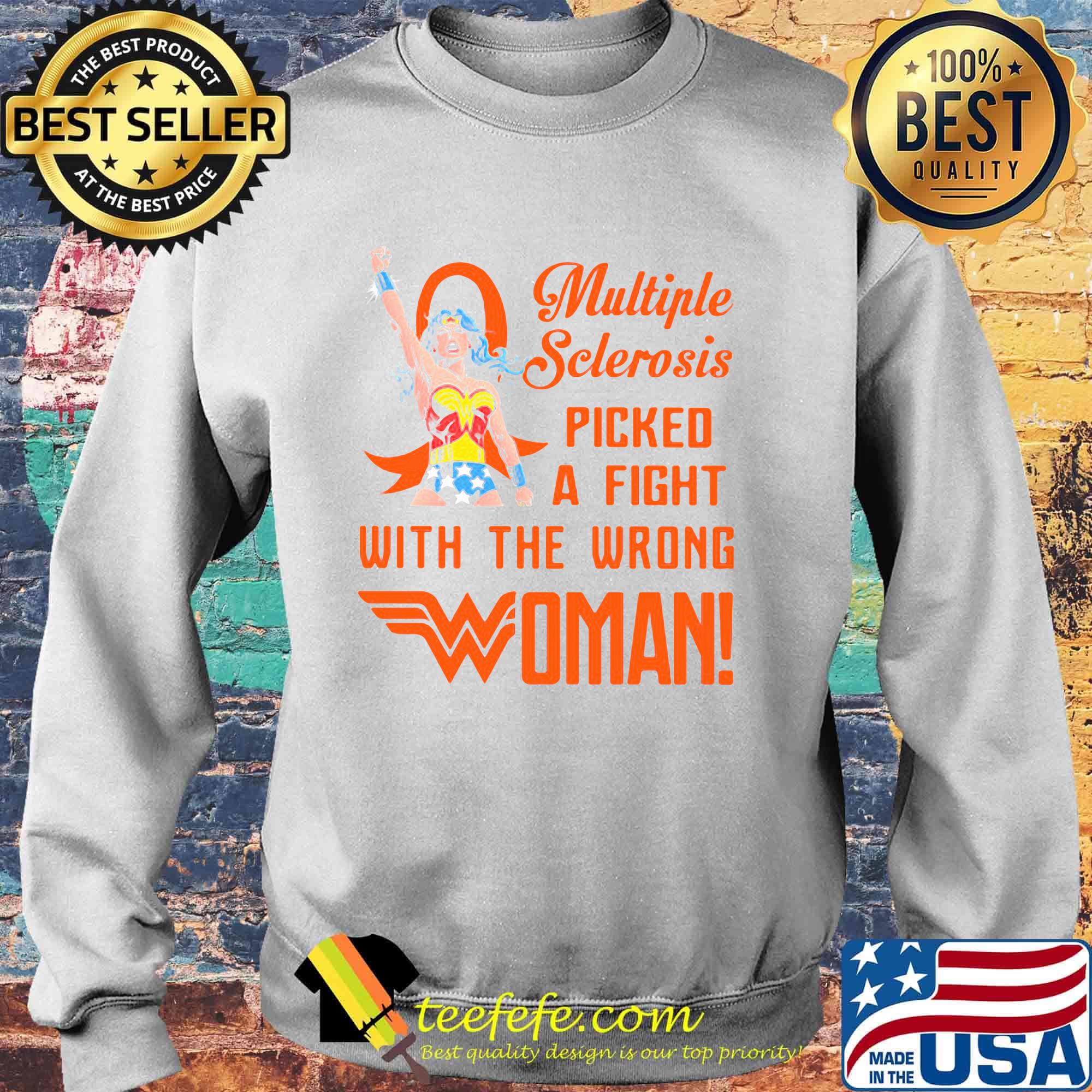 Superwoman multiple picked a fight with the wrong woman s Sweater Superwoman multiple picked a fight with the wrong woman s Sweater