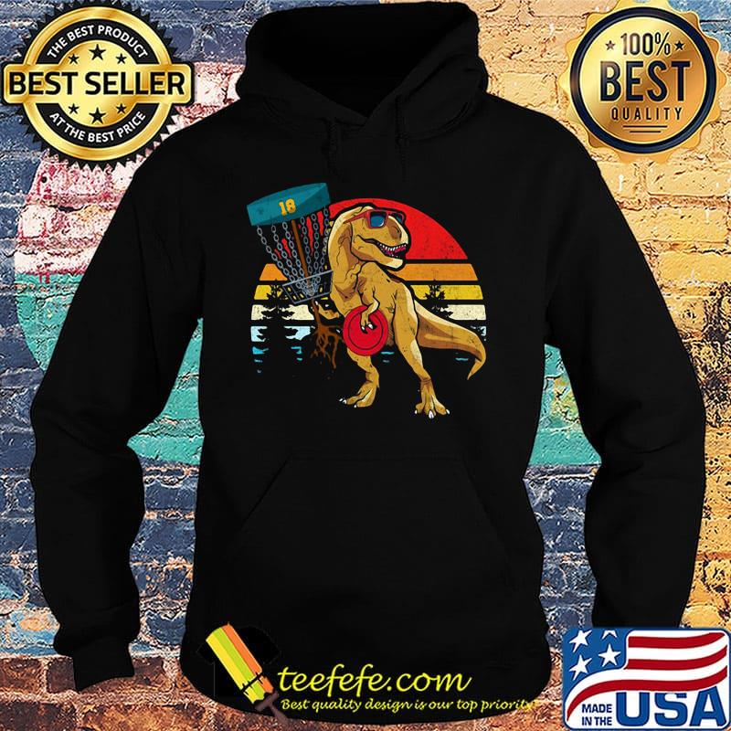 T-rex disc golf vintage retro s Hoodie T-rex disc golf vintage retro s Hoodie