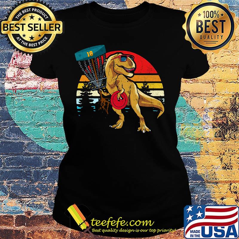 T-rex disc golf vintage retro s Ladies tee T-rex disc golf vintage retro s Ladies tee