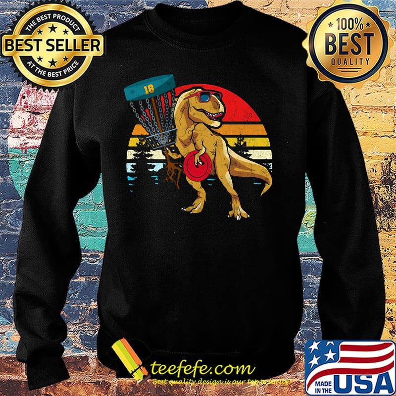 T-rex disc golf vintage retro s Sweater T-rex disc golf vintage retro s Sweater