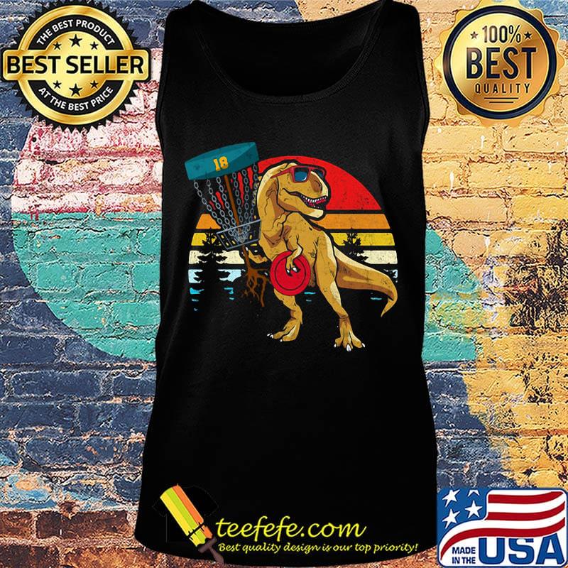 T-rex disc golf vintage retro s Tank top T-rex disc golf vintage retro s Tank top