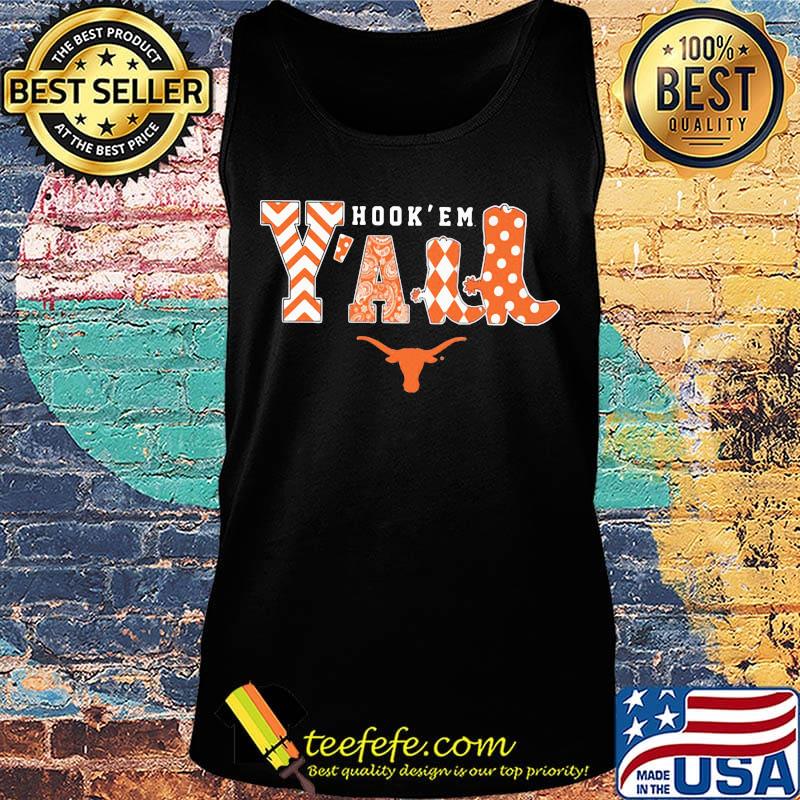 Texas longhorn hook em y'all s Tank top Texas longhorn hook em y'all s Tank top
