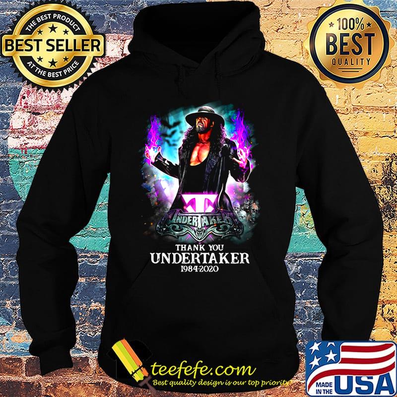 Thank you undertaker 1984 2020 light s Hoodie Thank you undertaker 1984 2020 light s Hoodie