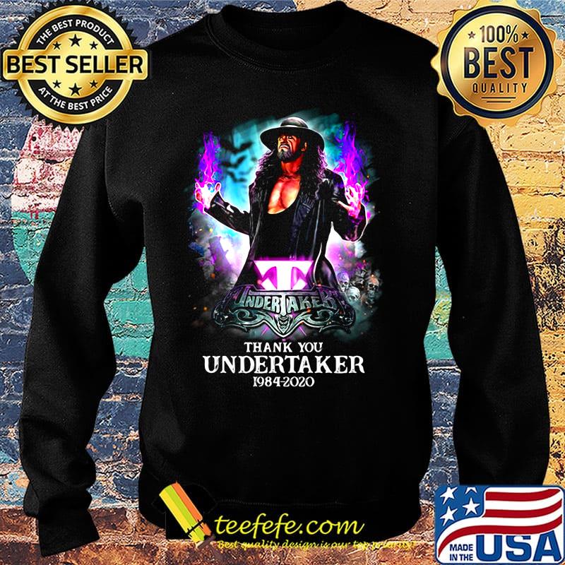 Thank you undertaker 1984 2020 light s Sweater Thank you undertaker 1984 2020 light s Sweater