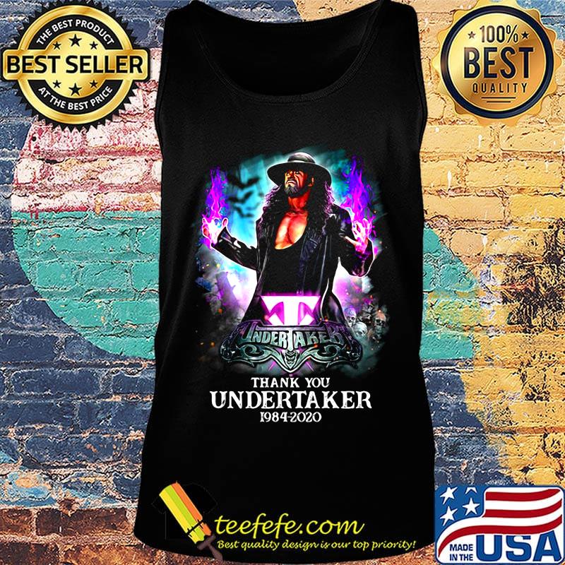 Thank you undertaker 1984 2020 light s Tank top Thank you undertaker 1984 2020 light s Tank top