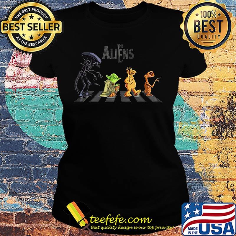 The aliens abbey road s Ladies tee The aliens abbey road s Ladies tee