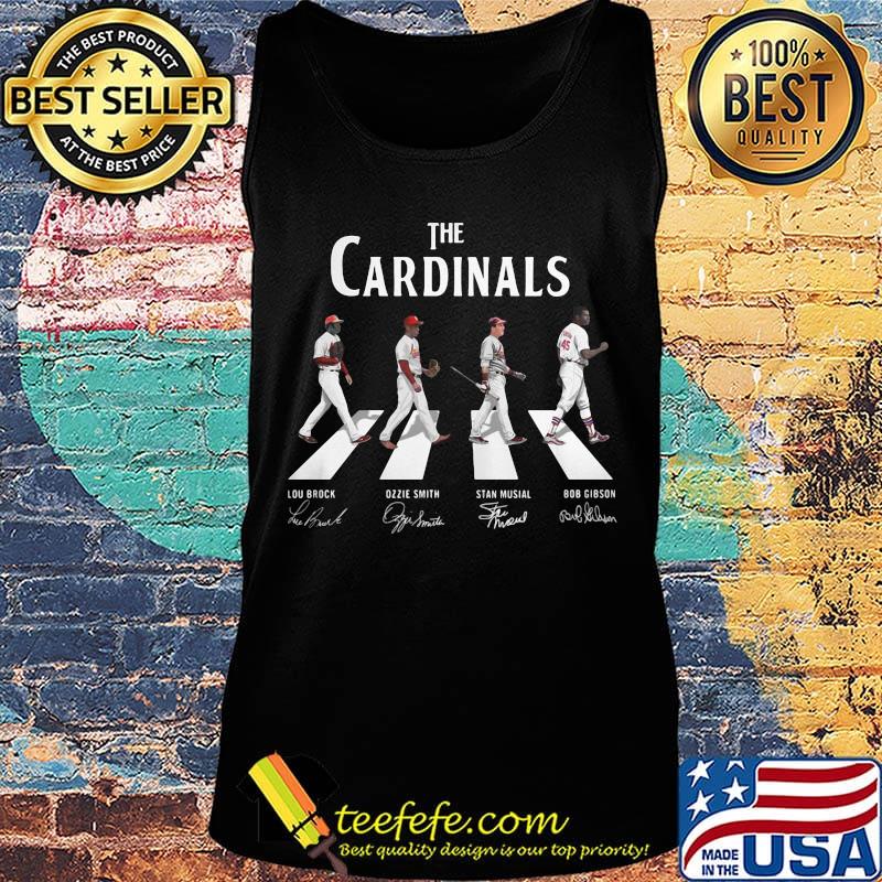 The cardinals baseball team abbey road signatures s Tank top The cardinals baseball team abbey road signatures s Tank top