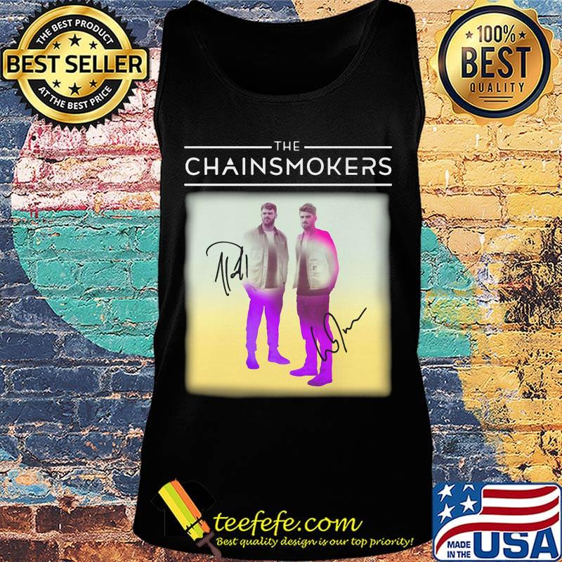 The chainsmokers members signatures s Tank top The chainsmokers members signatures s Tank top