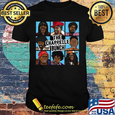 The chappelle bunch characters art shirt