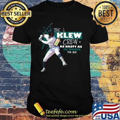 The clew crew as nasty as he wants to be baseball shirt
