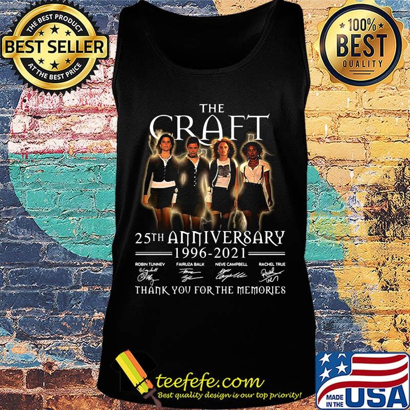 The craft 25th anniversary 1996 2020 thank you for the memories signatures s Tank top The craft 25th anniversary 1996 2020 thank you for the memories signatures s Tank top