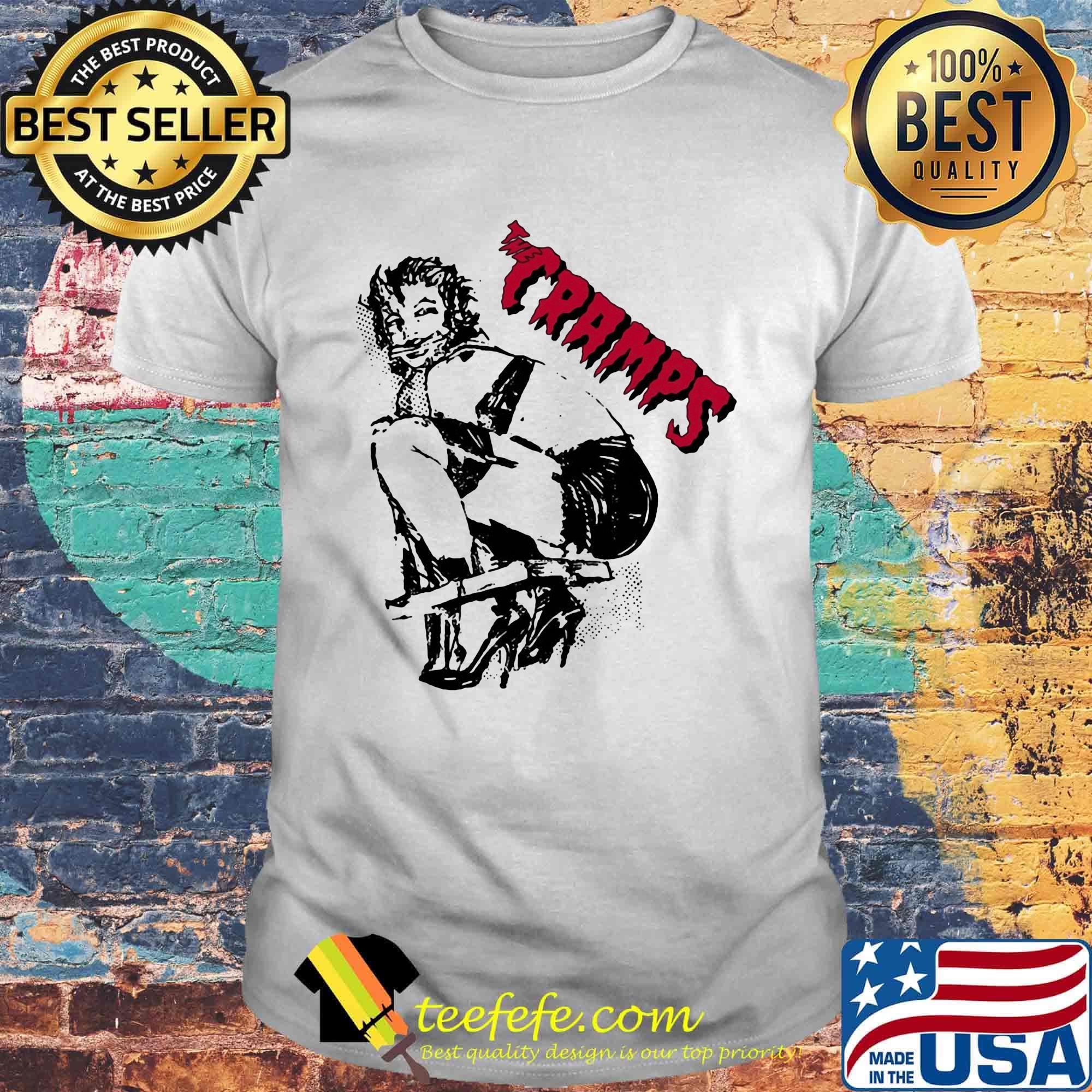 The cramps gravest hits lady shirt