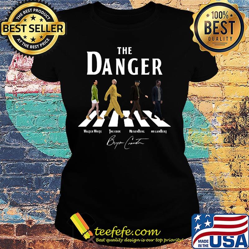 The danger abbey road signatures s Ladies tee The danger abbey road signatures s Ladies tee