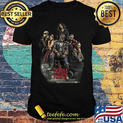 The doom patrol show characters shirt