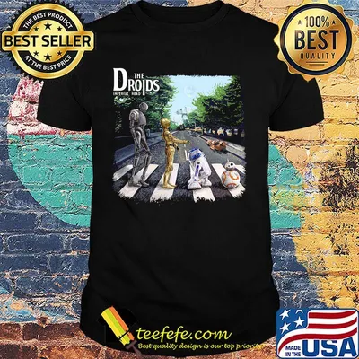 The droids imperial road abbey road shirt