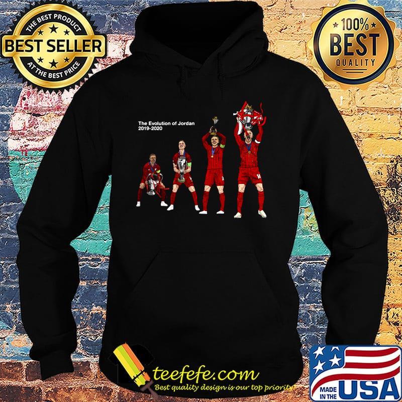 The evolution of jordan 2019 2020 liverpool fc champions s Hoodie The evolution of jordan 2019 2020 liverpool fc champions s Hoodie